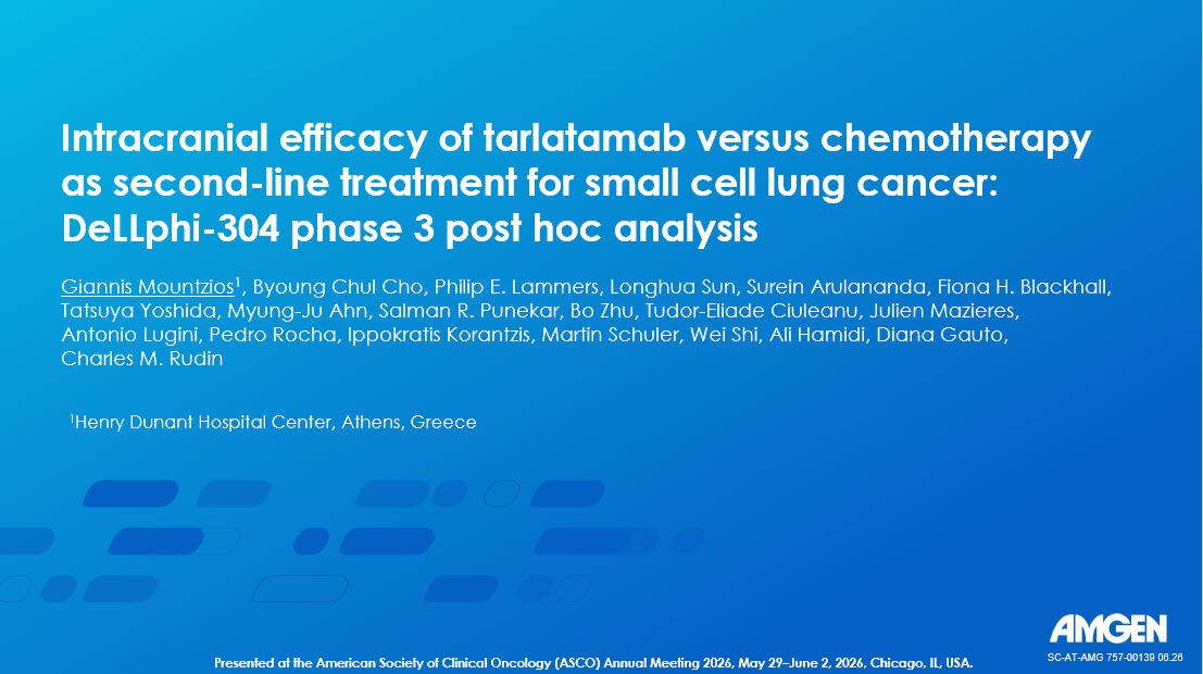 ASCO 2026 – Tarlatamab beim SCLC