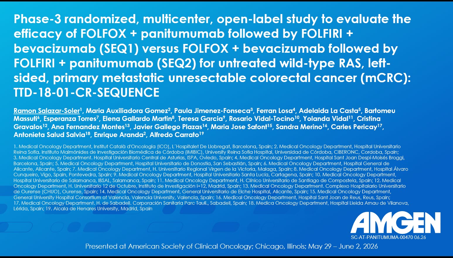ASCO 2026 - Panitumumab beim mCRC